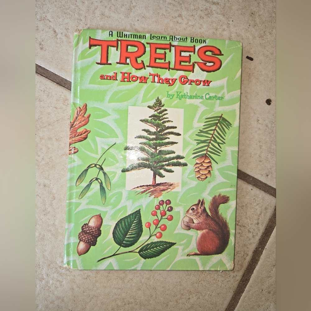 A Whitman Learn About Trees And How They Grow By Katherine Carter 1961 Vintage